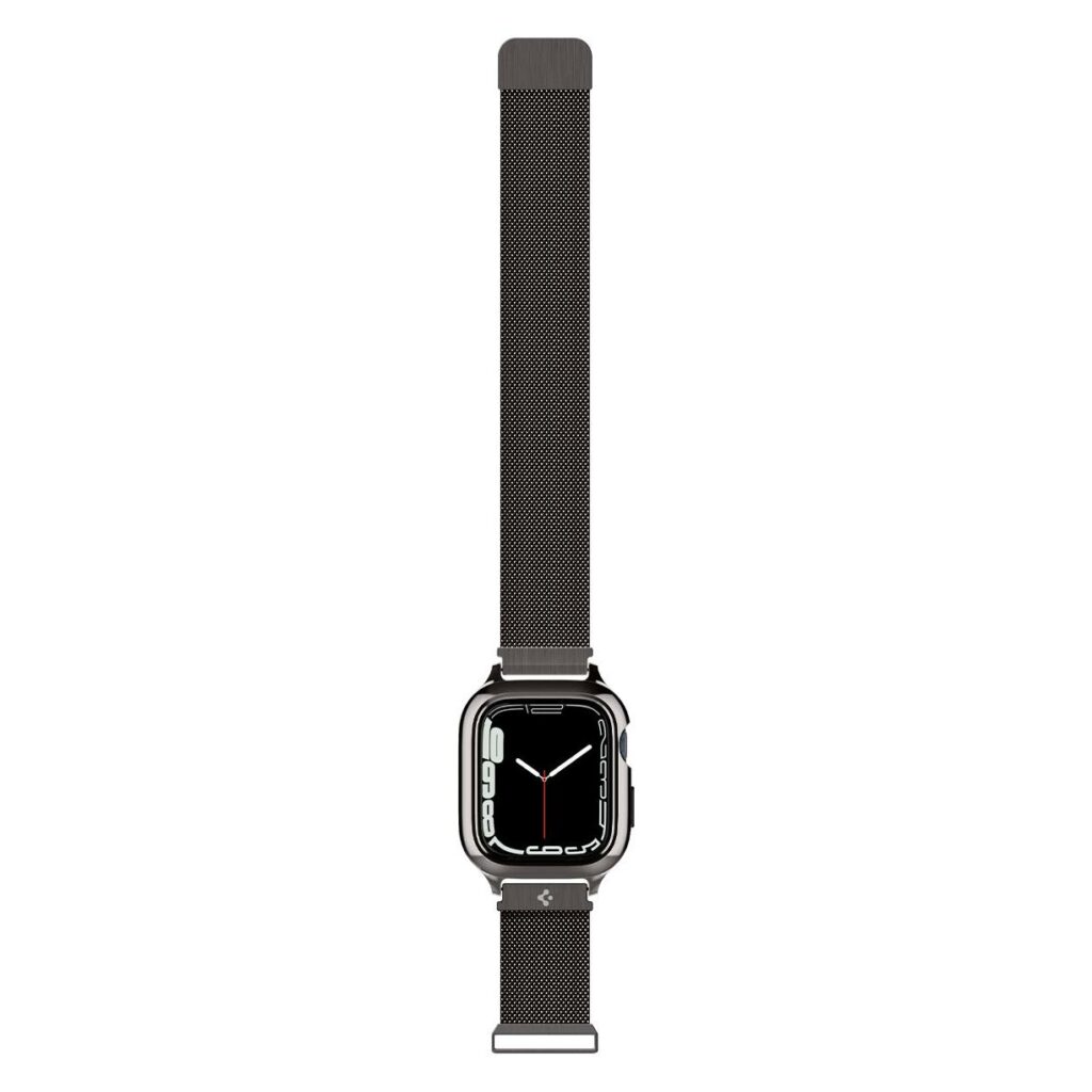 Spigen® Metal Fit Pro ACS04585 Apple Watch Series 8 / 7 (45mm) Case – Graphite