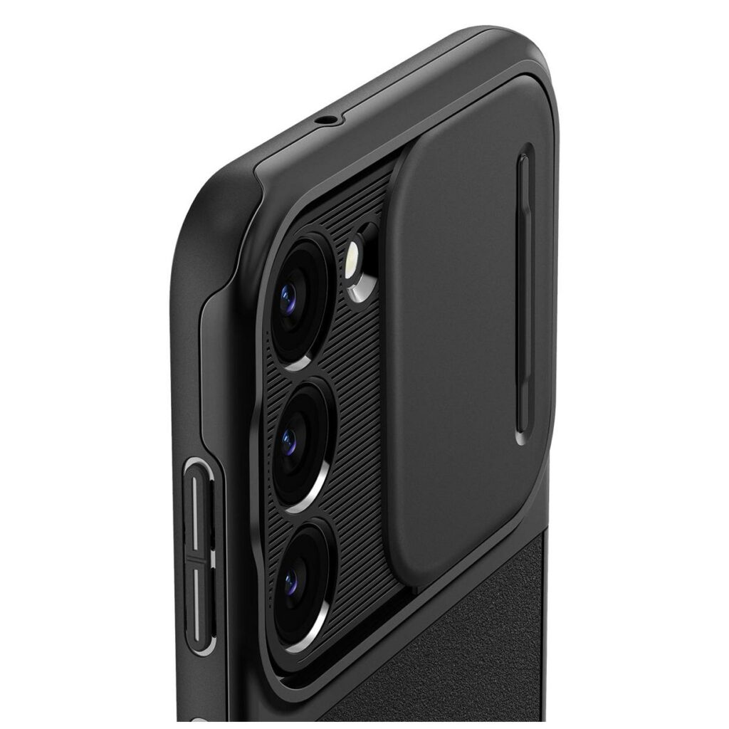 Spigen® Optik Armor™ ACS05733 Samsung Galaxy S23 Case - Black