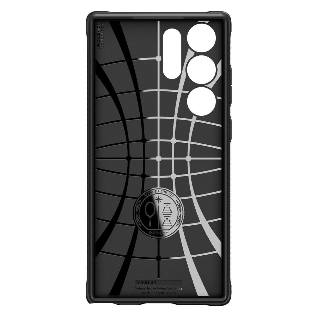 Spigen® Rugged Armor™ ACS05613 Samsung Galaxy S23 Ultra Case - Matte Black