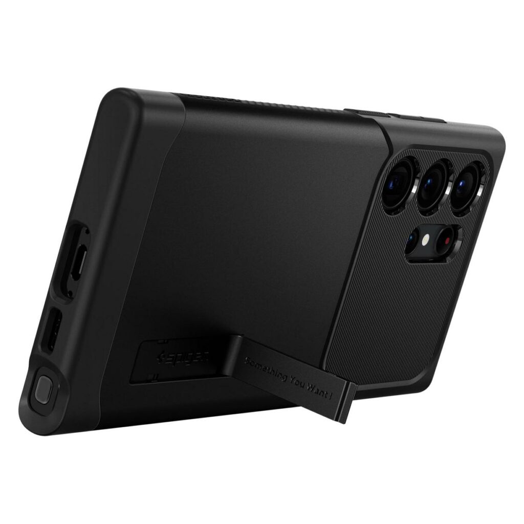 Spigen® Slim Armor™ ACS05641 Samsung Galaxy S23 Ultra Case - Black