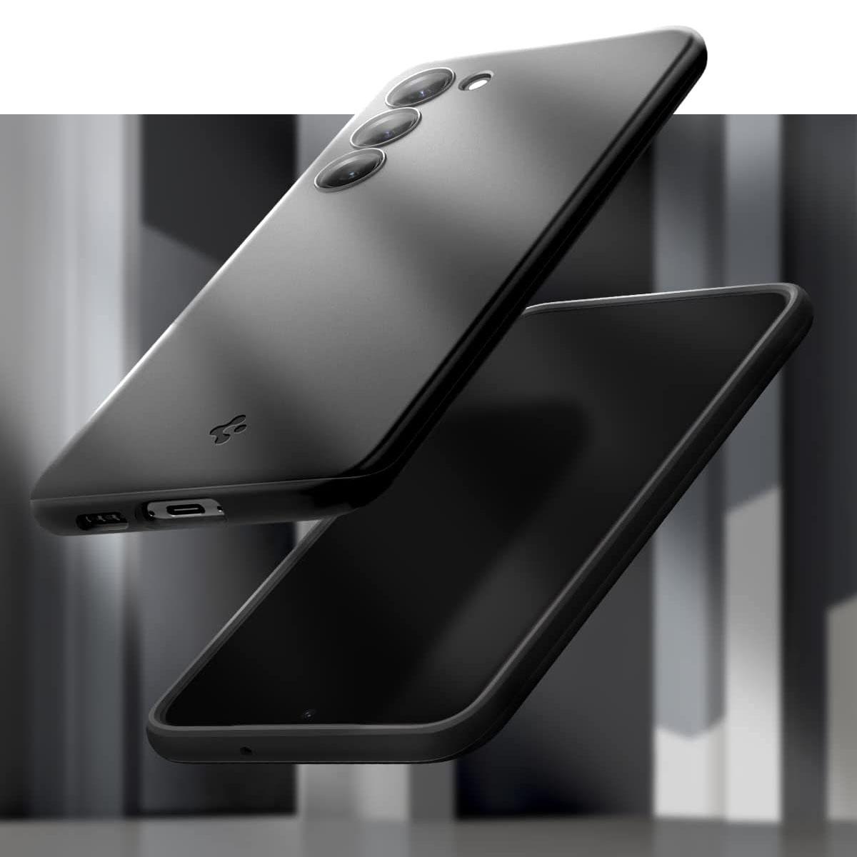 Spigen® Thin Fit™ ACS05661 Samsung Galaxy S23+ Plus Case - Black
