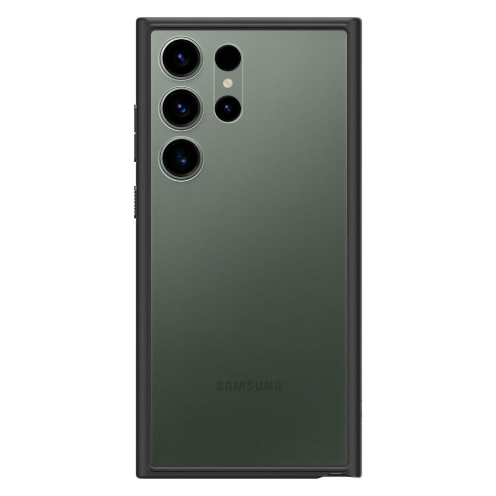 Spigen® Ultra Hybrid™ ACS05618 Samsung Galaxy S23 Ultra Case - Matte Black