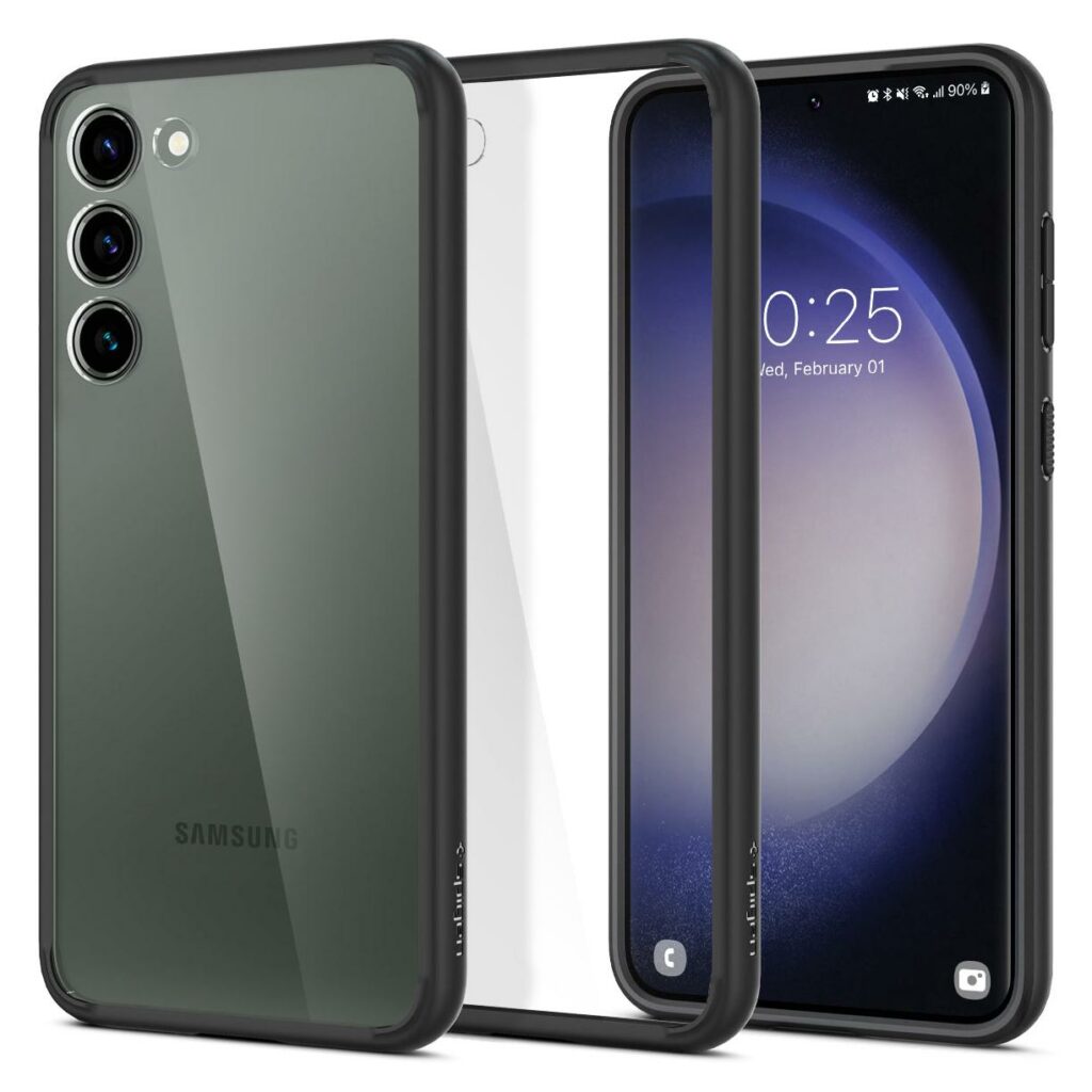 Spigen® Ultra Hybrid™ ACS05669 Samsung Galaxy S23+ Plus Case - Matte Black