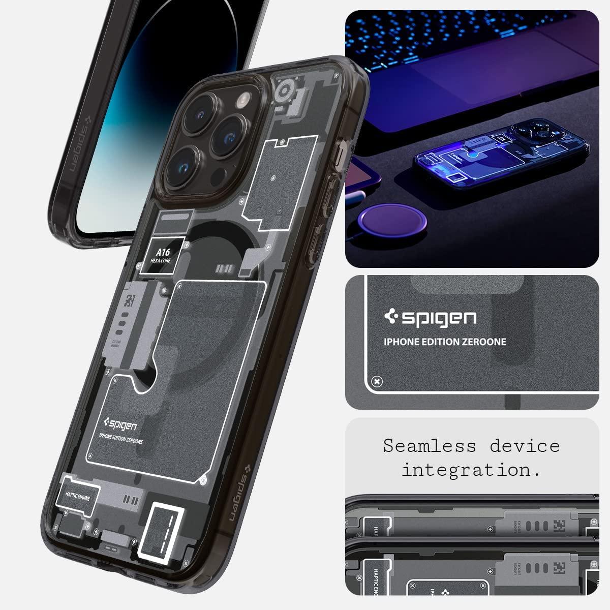 Spigen® Ultra Hybrid™ Zero One (MagFit) ACS05540 iPhone 14 Pro Case - Zero One
