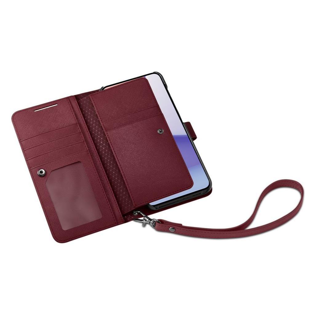 Spigen® Wallet S™ Plus ACS05724 Samsung Galaxy S23 Case – Burgundy