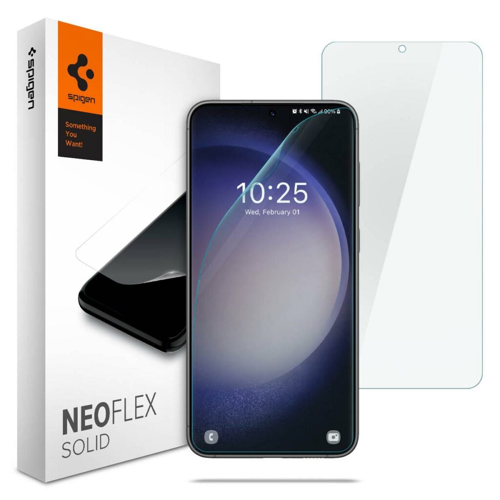 Spigen® (x2.Pack) NeoFlex™ AFL05951 Samsung Galaxy S23+ Plus Premium Screen Protector