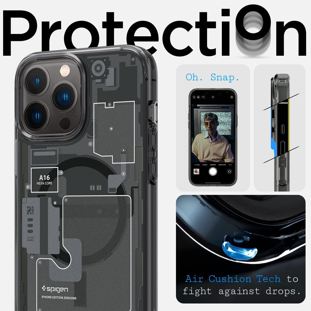 Spigen® Ultra Hybrid™ Zero One (MagFit) ACS05450 iPhone 13 Pro Max Case - Zero One