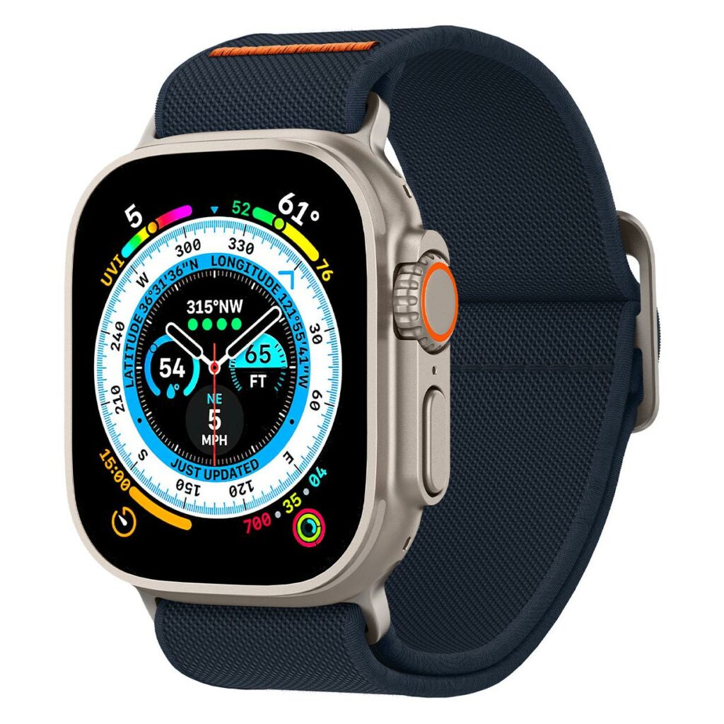 Spigen® Lite Fit Ultra AMP05984 Apple Watch Series 49mm / 45mm / 44mm / 42mm Band – Navy