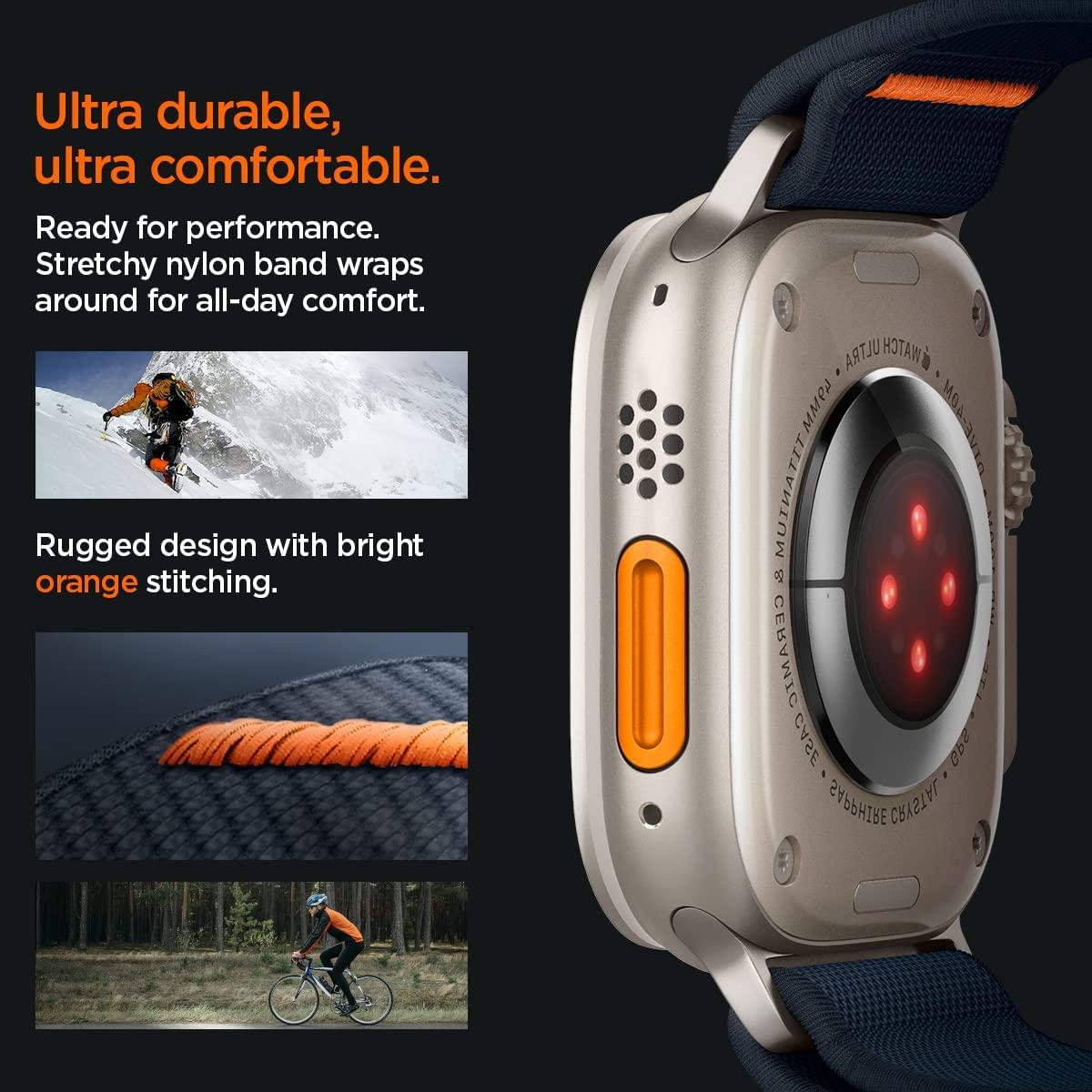 Spigen® Lite Fit Ultra AMP05984 Apple Watch Series 49mm / 45mm / 44mm / 42mm Band – Navy