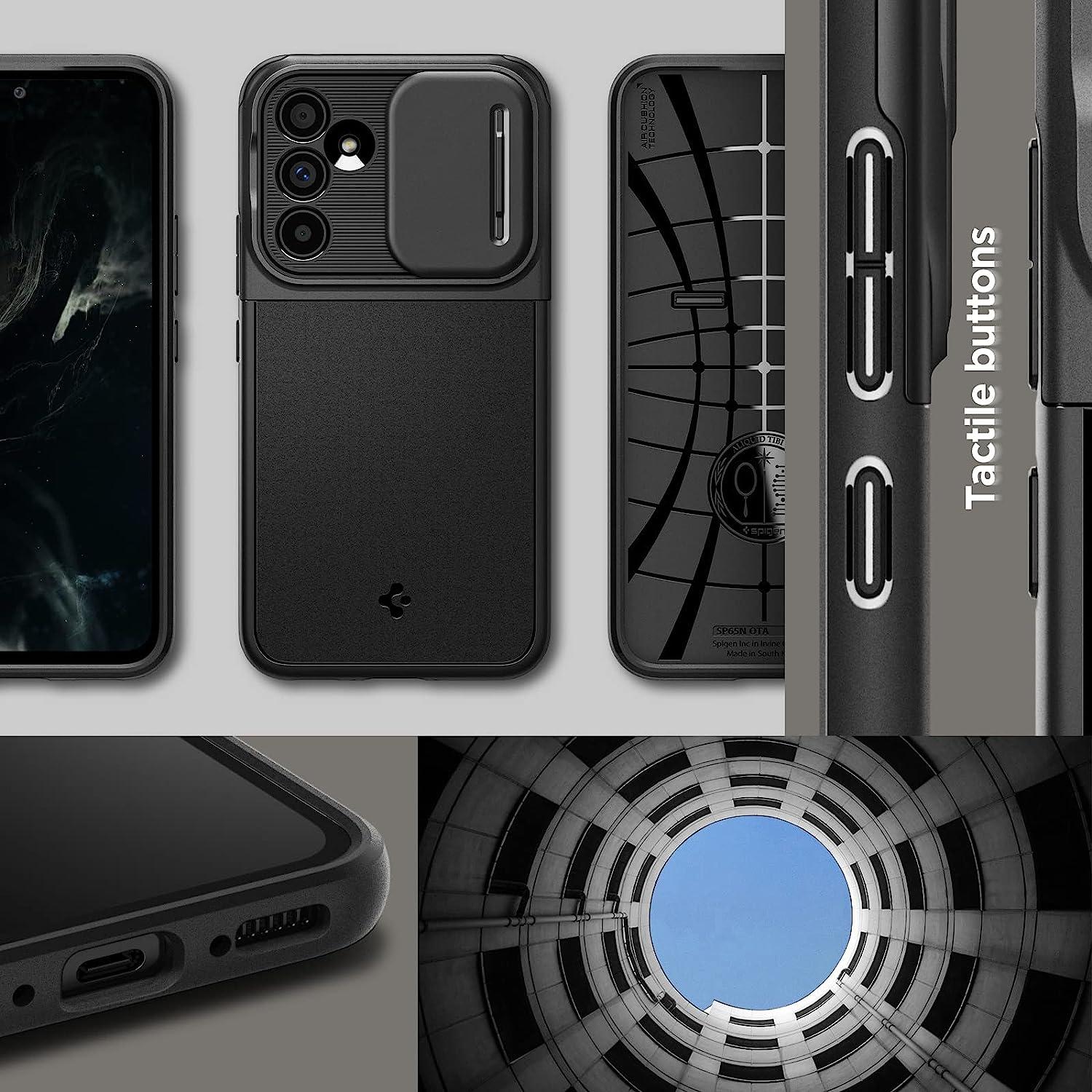 Spigen® Optik Armor™ ACS05891 Samsung Galaxy A54 Case - Black