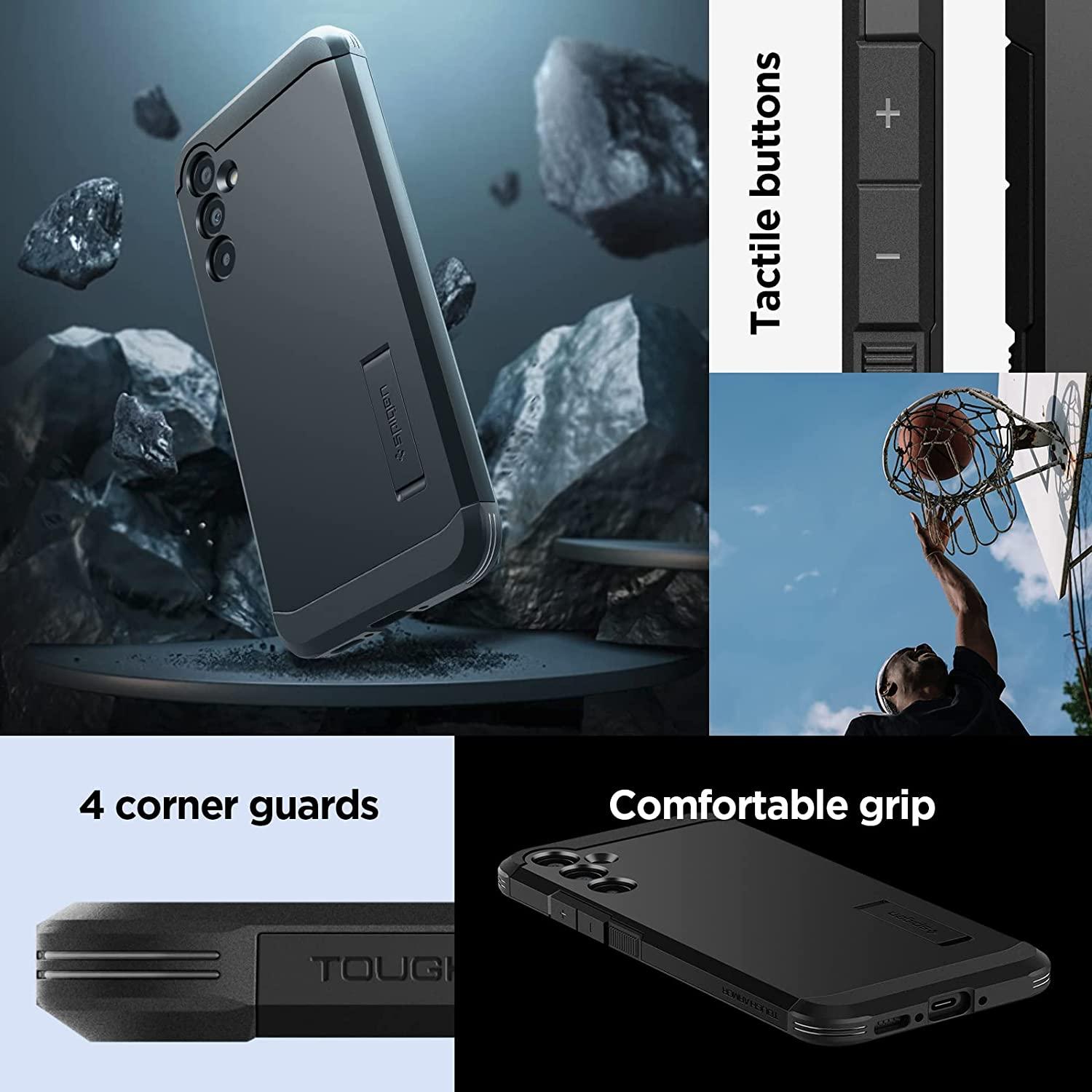 Spigen® Tough Armor™ ACS05882 Samsung Galaxy A34 Case - Black