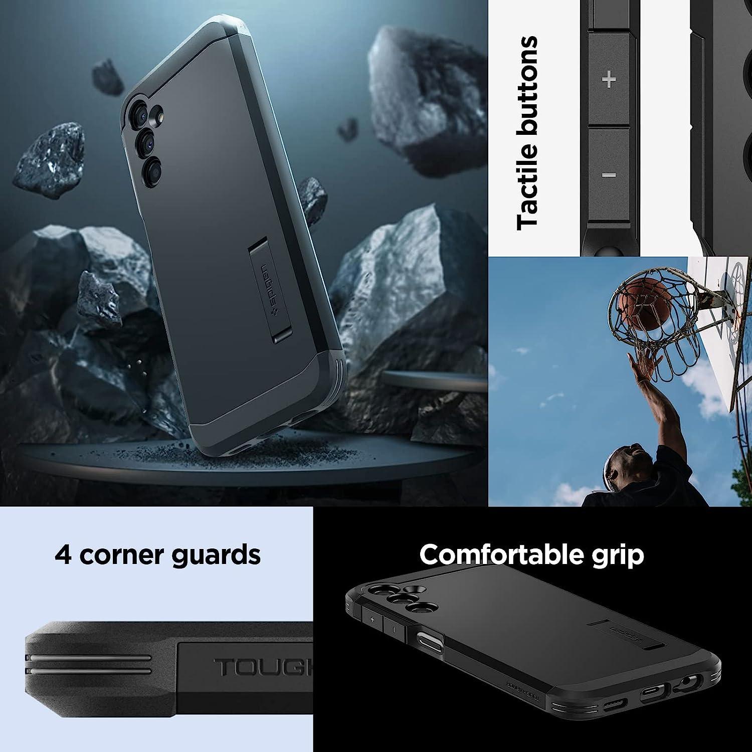 Spigen® Tough Armor™ ACS05976 Samsung Galaxy A14 4G / LTE Case - Black