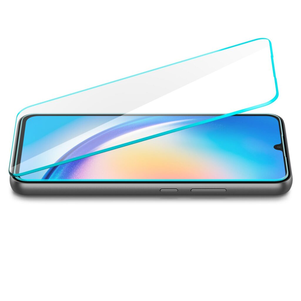Spigen® (x2.Pack) GLAS.tR™ SLIM HD AGL05967 Samsung Galaxy A34 Premium Tempered Glass Screen Protector