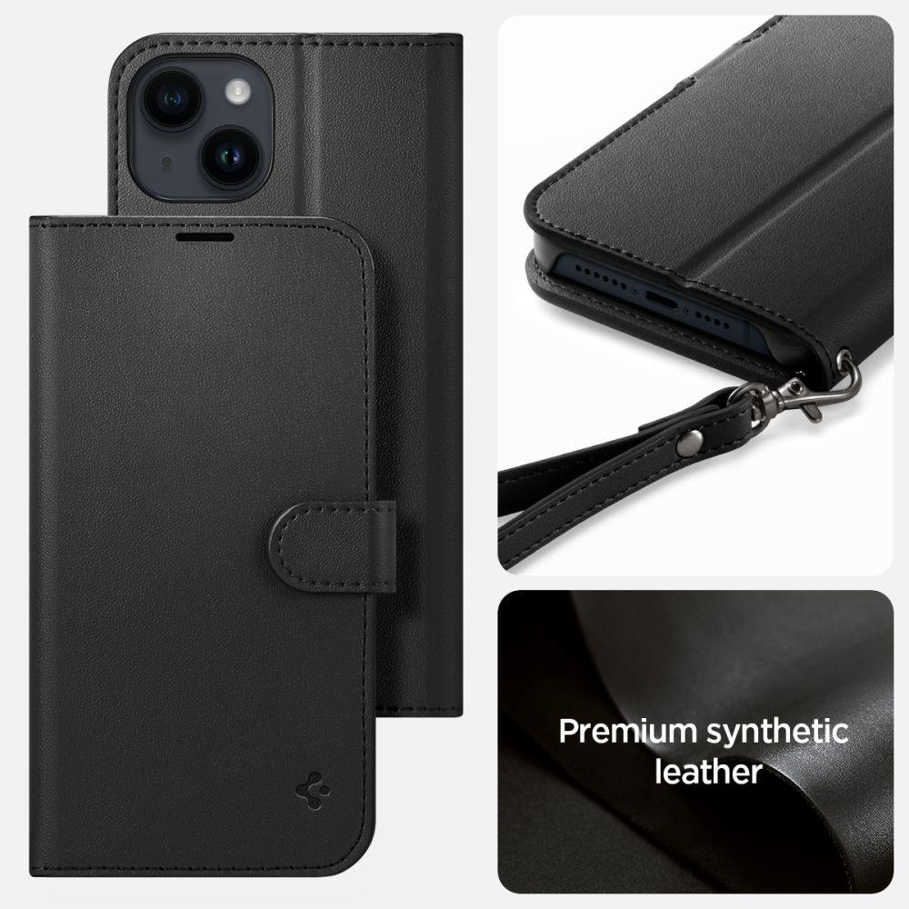 Spigen® Wallet S™ ACS05421 iPhone 14 Case – Black