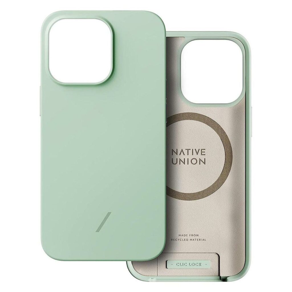 Native Union® Clic Pop MagSafe CPOP-GRN-NP21L iPhone 13 Pro Max Case – Sage