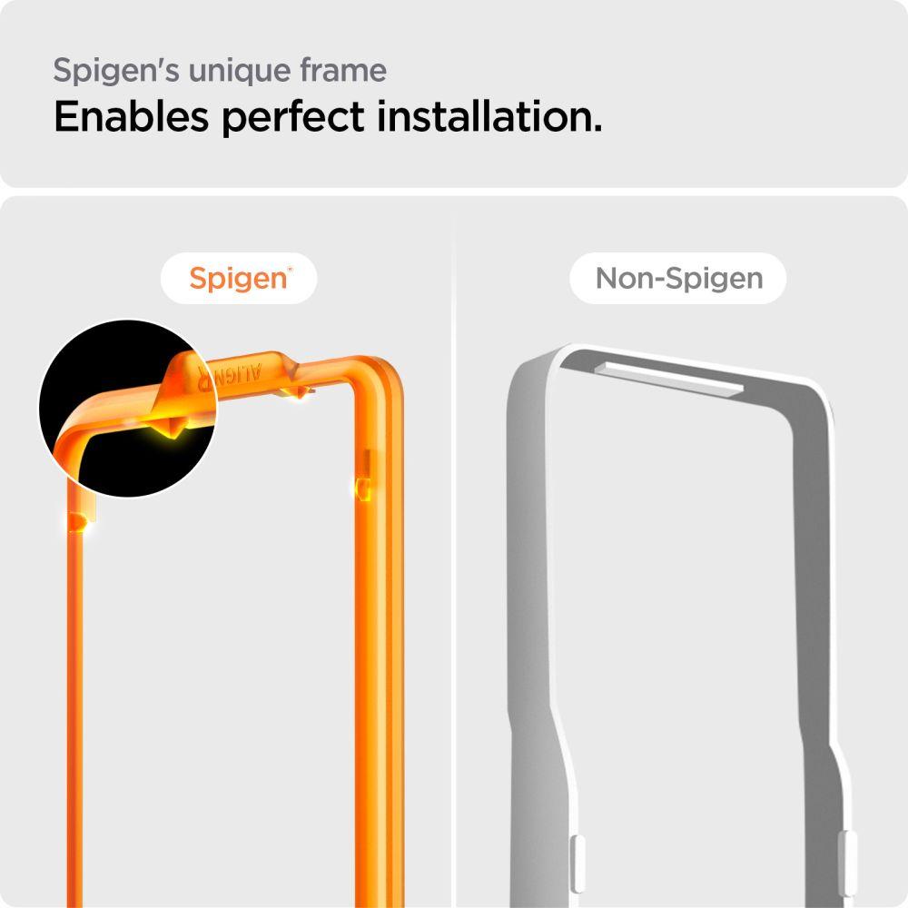 Spigen® (x2.Pack) GLAS.tR™ ALIGNmaster HD AGL06981 Nothing Phone (2) Premium Tempered Glass Screen Protector