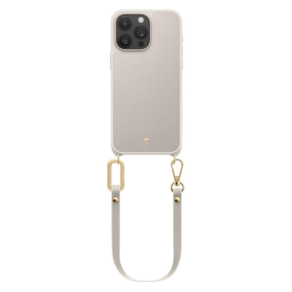 Spigen® Classic Charm Mag by Cyrill Collection ACS06637 iPhone 15 Pro Max Case – Cream