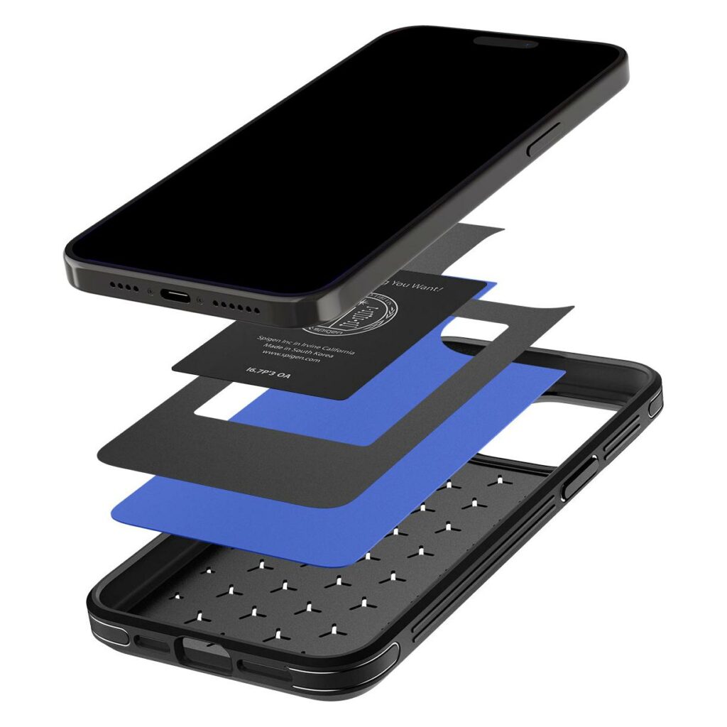 Spigen® Cryo Armor™ ACS06603 iPhone 15 Pro Max Case - Cryo Blue
