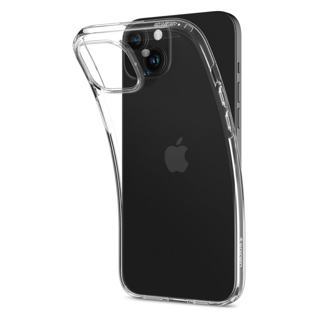 Spigen® Crystal Flex™ ACS06456 iPhone 15 Plus Case – Crystal Clear