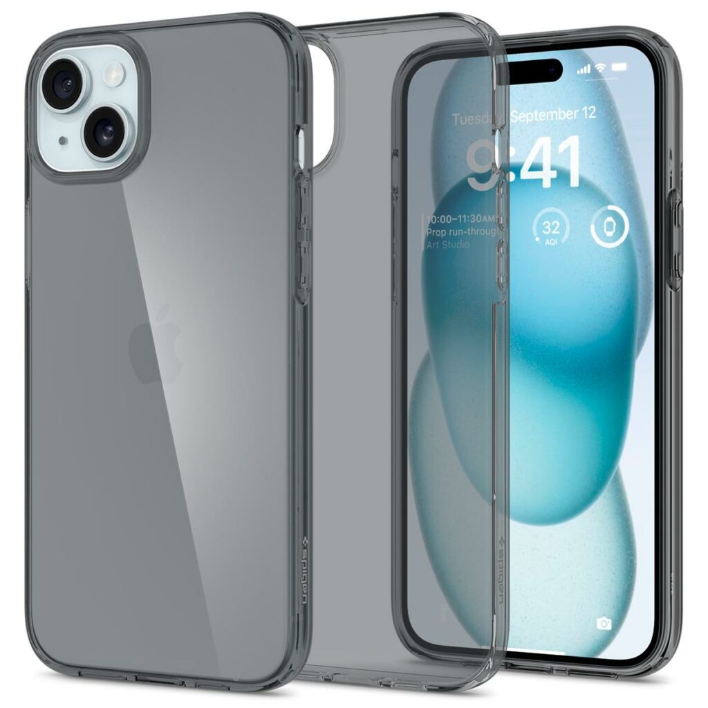 Spigen® Crystal Flex™ ACS06457 iPhone 15 Plus Case – Space Crystal