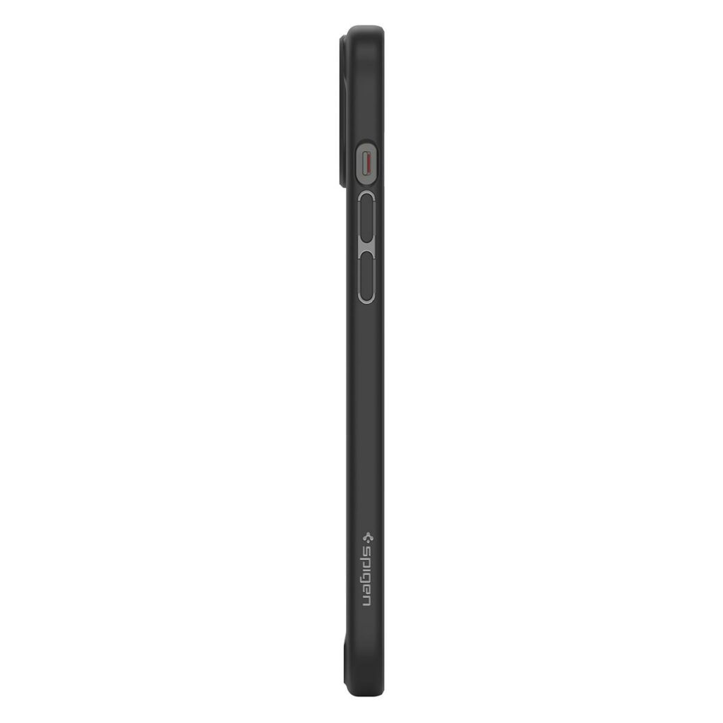 Spigen® Crystal Hybrid™ ACS06462 iPhone 15 Plus Case – Matte Black