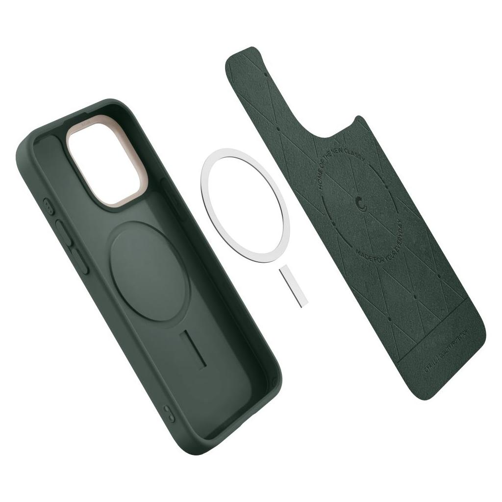Spigen® Kajuk Mag by Cyrill Collection ACS06772 iPhone 15 Pro Case – Forest Green