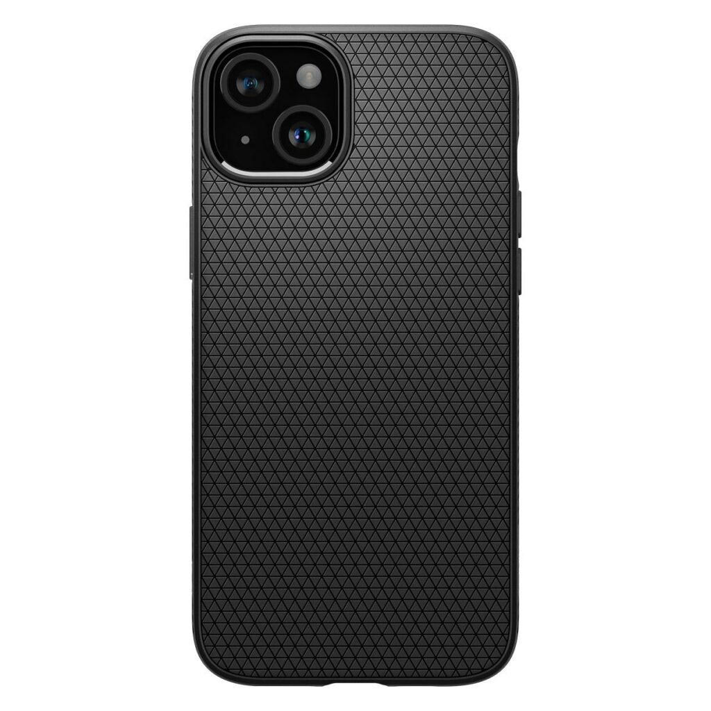 Spigen® Liquid Air™ ACS06790 iPhone 15 Case - Matte Black