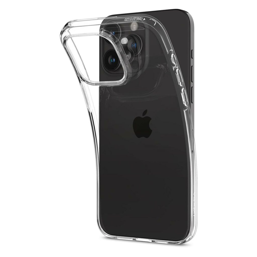 Spigen® Liquid Crystal™ ACS06557 iPhone 15 Pro Max Case - Crystal Clear