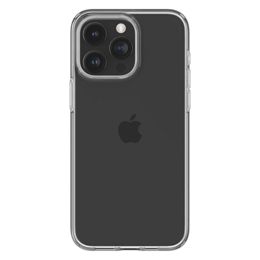 Spigen® Liquid Crystal™ ACS06557 iPhone 15 Pro Max Case - Crystal Clear