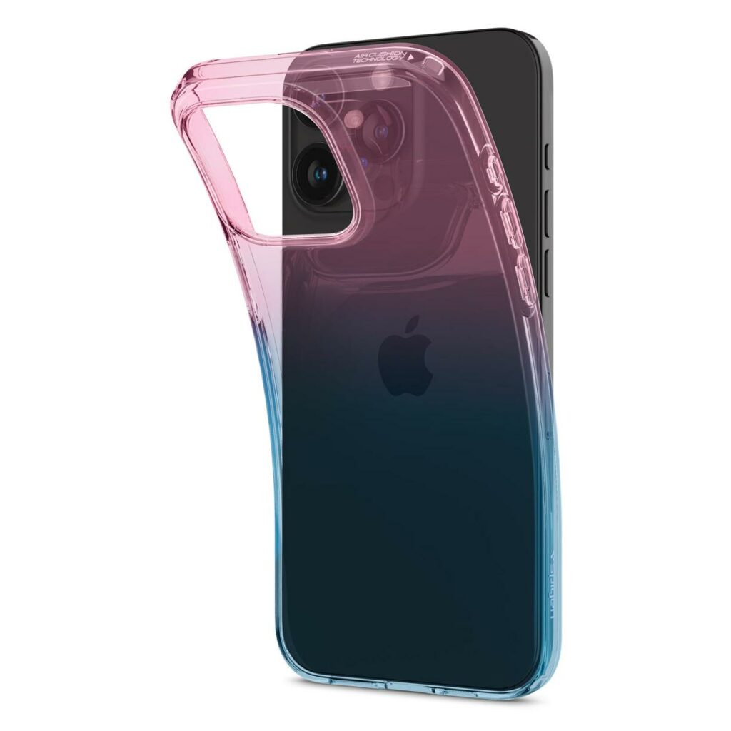 Spigen® Liquid Crystal™ ACS06700 iPhone 15 Pro Case - Gradation Pink