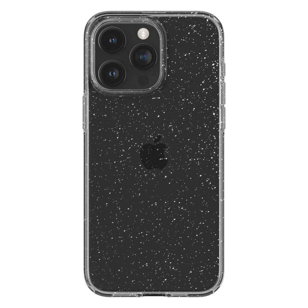 Spigen® Liquid Crystal™ Glitter ACS06559 iPhone 15 Pro Max Case - Crystal Quartz