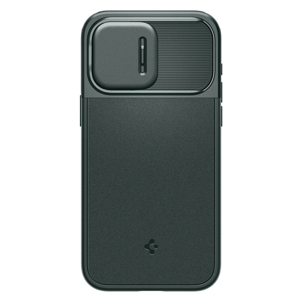 Spigen® Optik Armor™ (MagFit) ACS06600 iPhone 15 Pro Max Case - Abyss Green