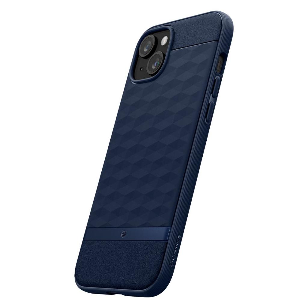 Spigen® Parallax Mag by Caseology® Collection ACS06819 iPhone 15 Case – Midnight Blue