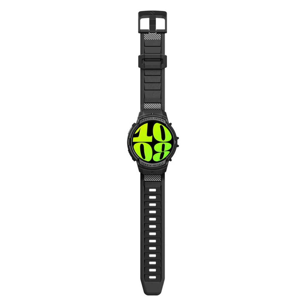 Spigen® Rugged Armor™ Pro ACS06496 Samsung Galaxy Watch 6 (44mm) Case - Black
