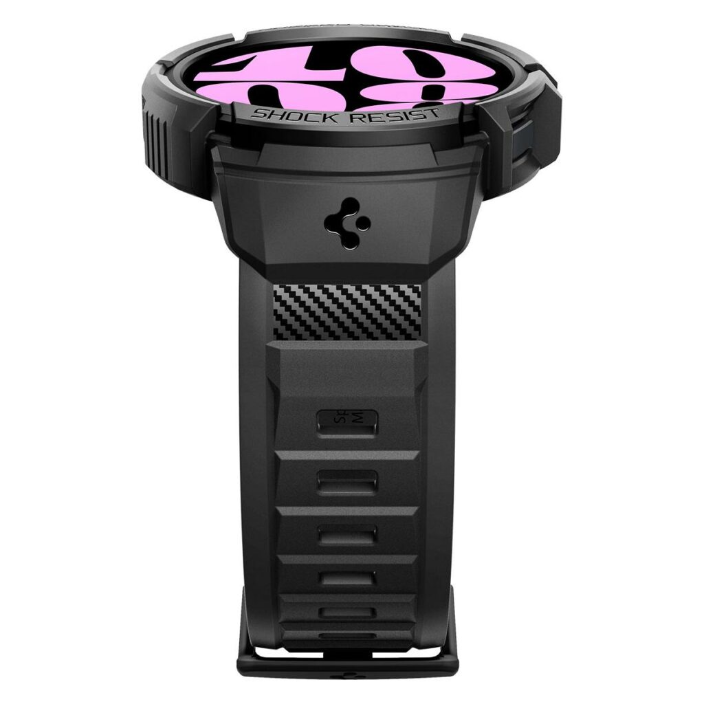 Spigen® Rugged Armor™ Pro ACS06501 Samsung Galaxy Watch 6 (40mm) Case - Black