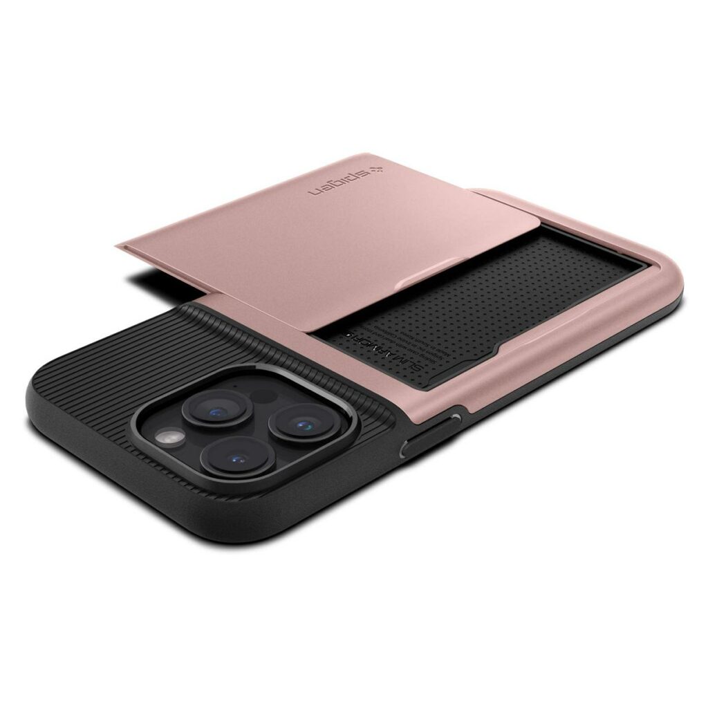 Spigen® Slim Armor™ CS ACS06590 iPhone 15 Pro Max Case - Rose Gold