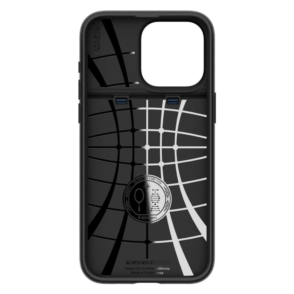 Spigen® Slim Armor™ CS ACS06591 iPhone 15 Pro Max Case - Metal Slate