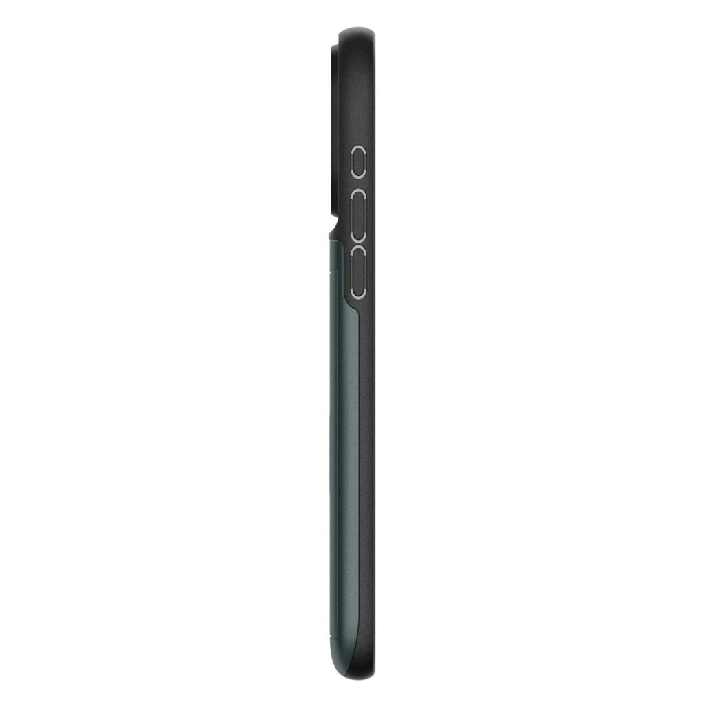 Spigen® Slim Armor™ CS ACS06592 iPhone 15 Pro Max Case - Abyss Green