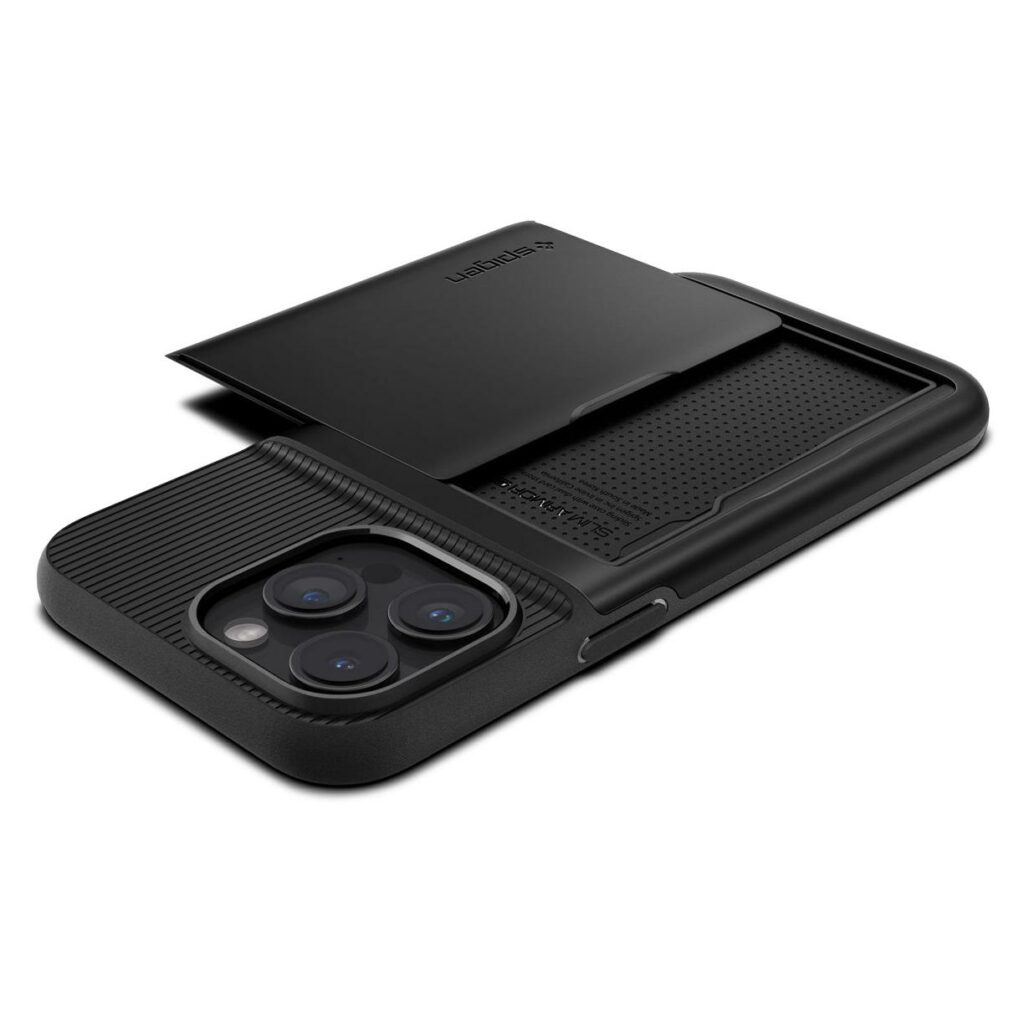 Spigen® Slim Armor™ CS ACS06728 iPhone 15 Pro Case - Black