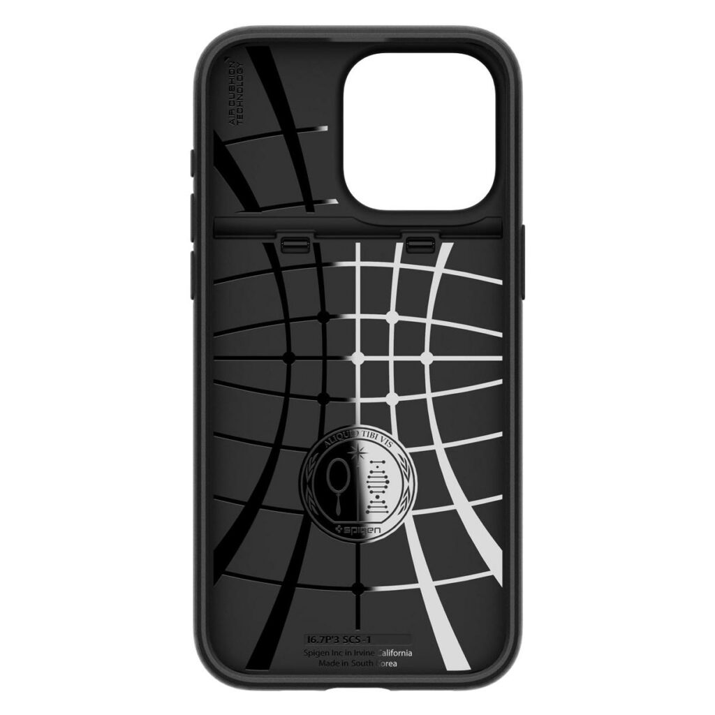 Spigen® Slim Armor™ CS ACS06728 iPhone 15 Pro Case - Black