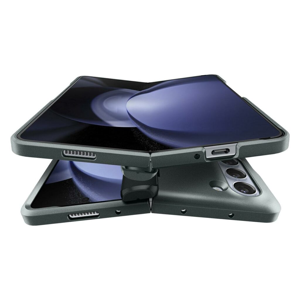 Spigen® Slim Armor™ Pro ACS06212 Samsung Galaxy Z Fold 5 Case - Abyss Green