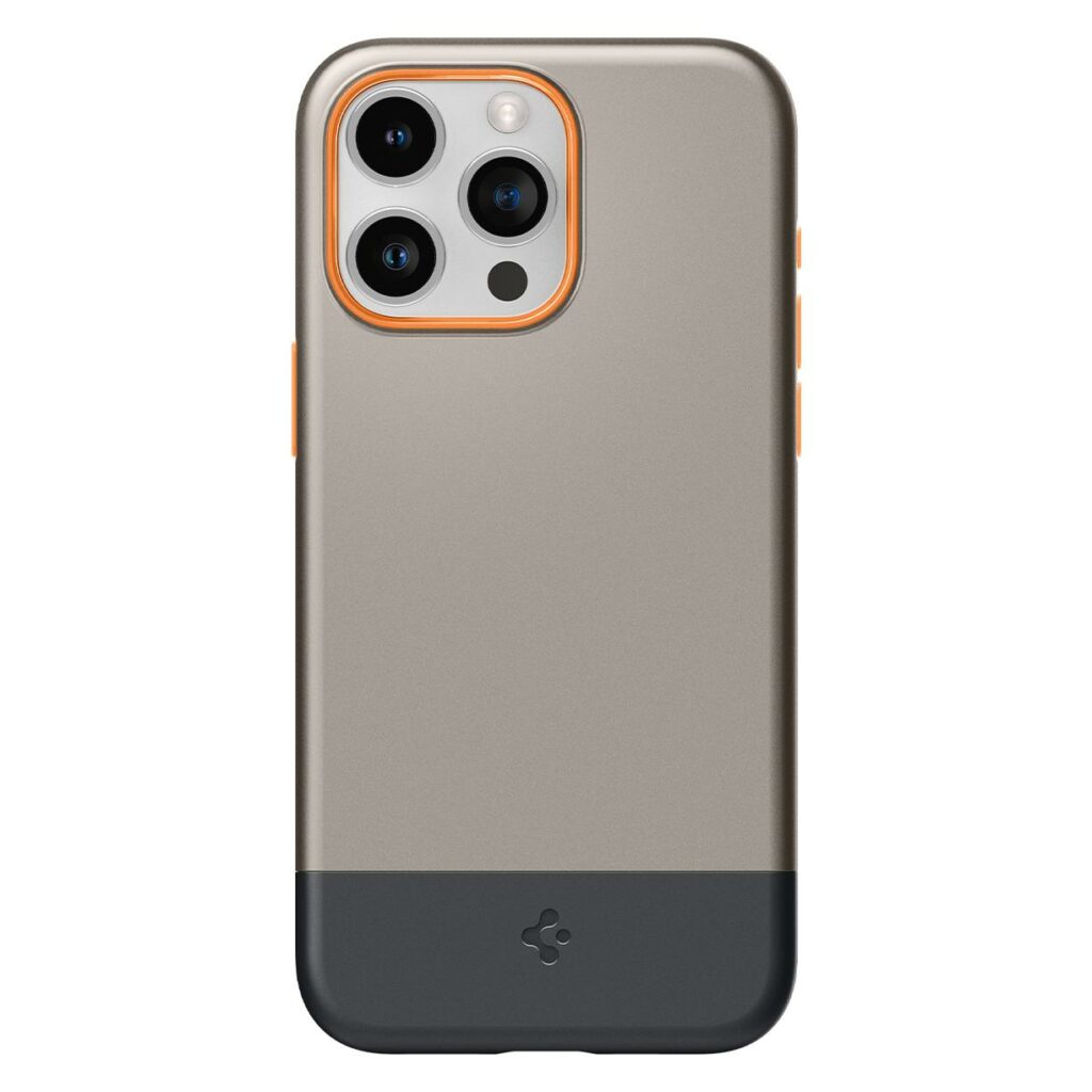 Spigen® Style Armor™ (MagFit) ACS06611 iPhone 15 Pro Max Case – Alpine Gold