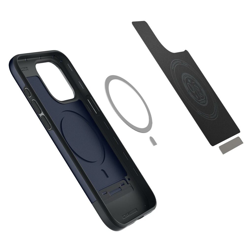 Spigen® Style Armor™ (MagFit) ACS06612 iPhone 15 Pro Max Case – Midnight Indigo