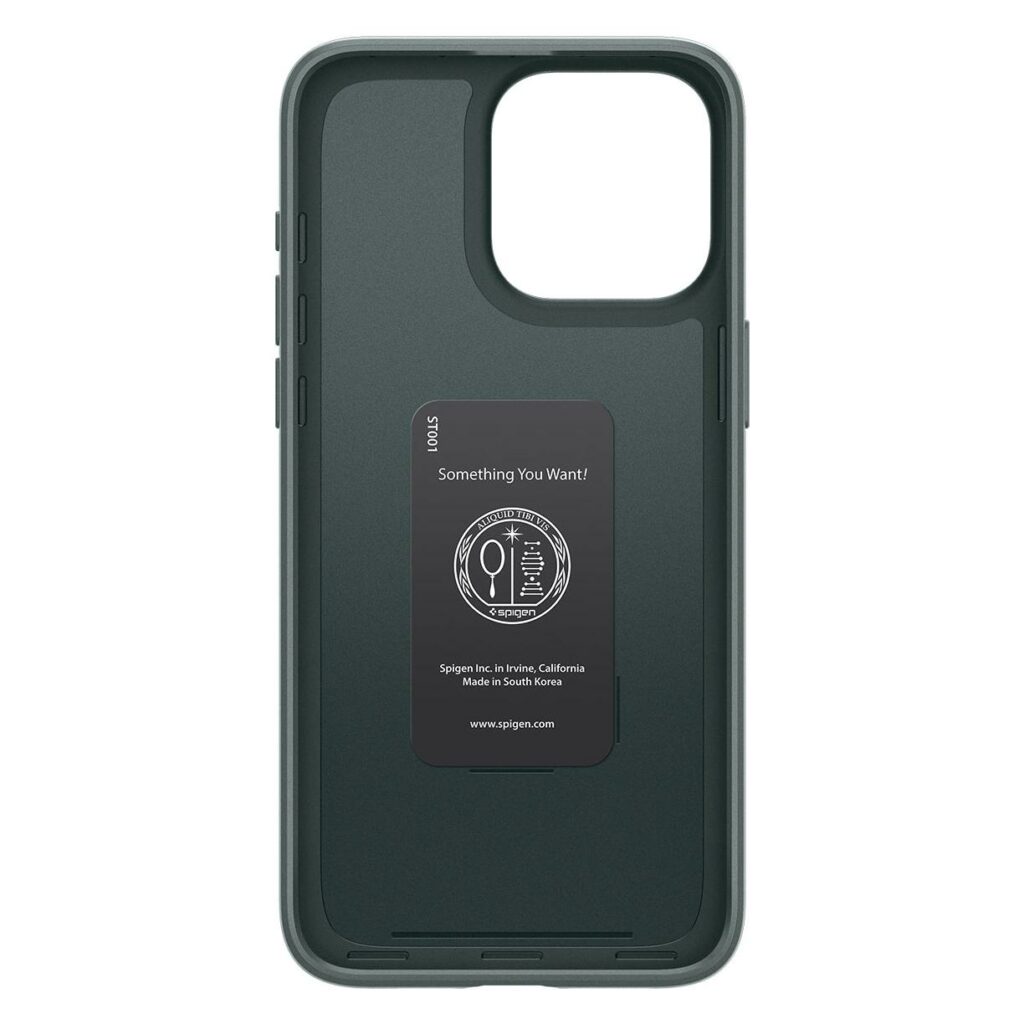 Spigen® Thin Fit™ ACS06548 iPhone 15 Pro Max Case - Abyss Green