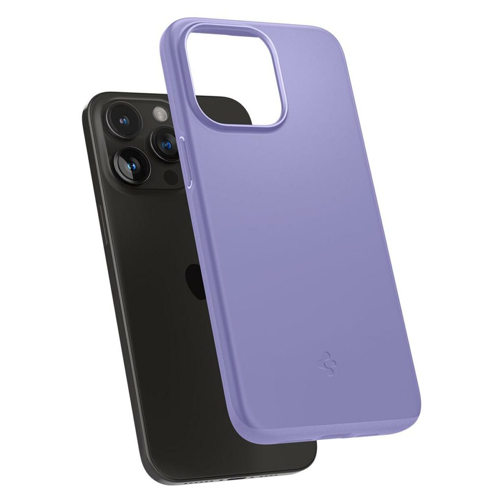 Spigen® Thin Fit™ ACS06549 iPhone 15 Pro Max Case - Iris Purple
