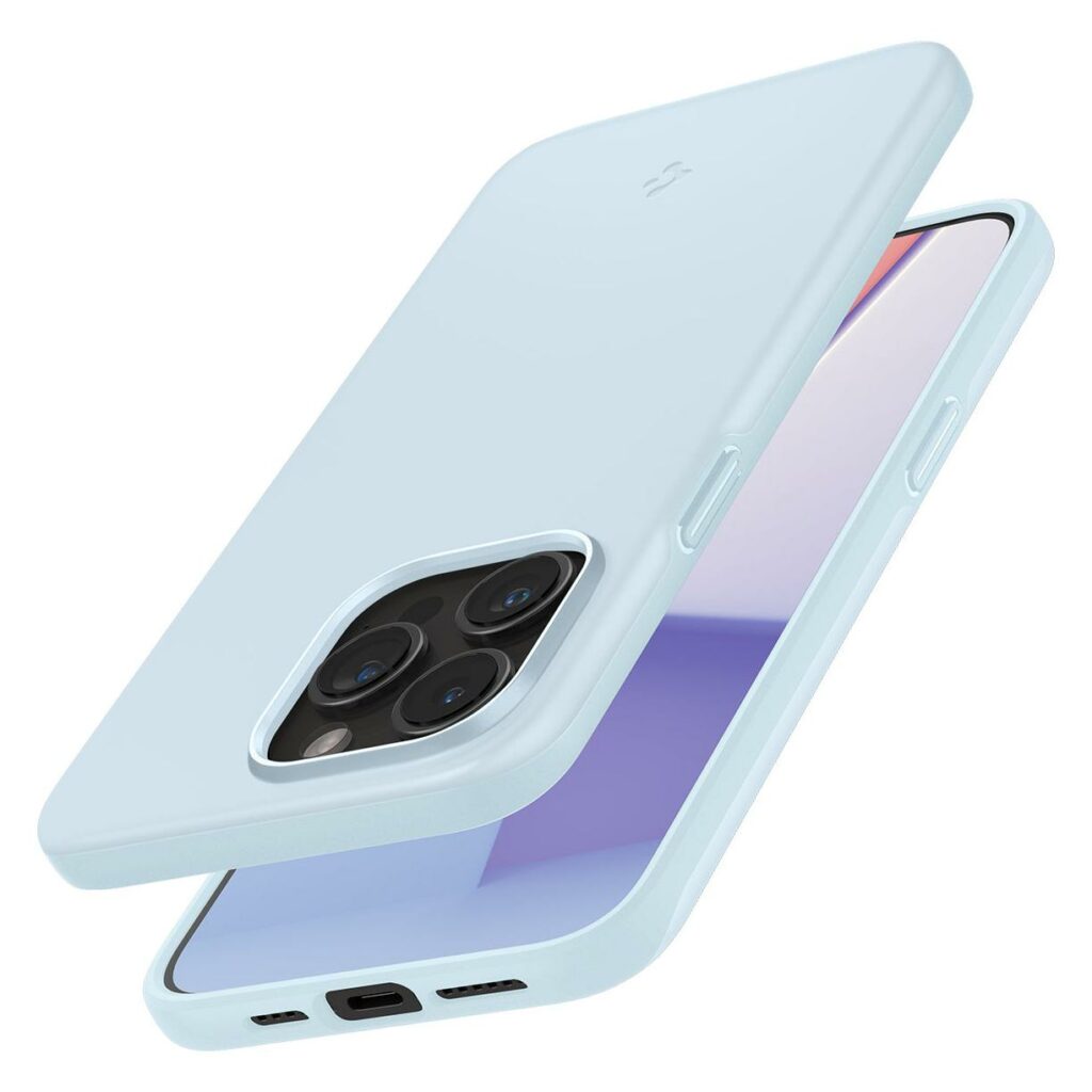 Spigen® Thin Fit™ ACS06550 iPhone 15 Pro Max Case - Mute Blue
