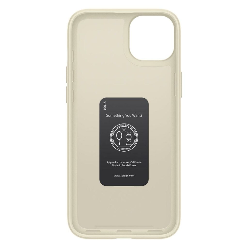 Spigen® Thin Fit™ ACS06642 iPhone 15 Plus Case - Mute Beige