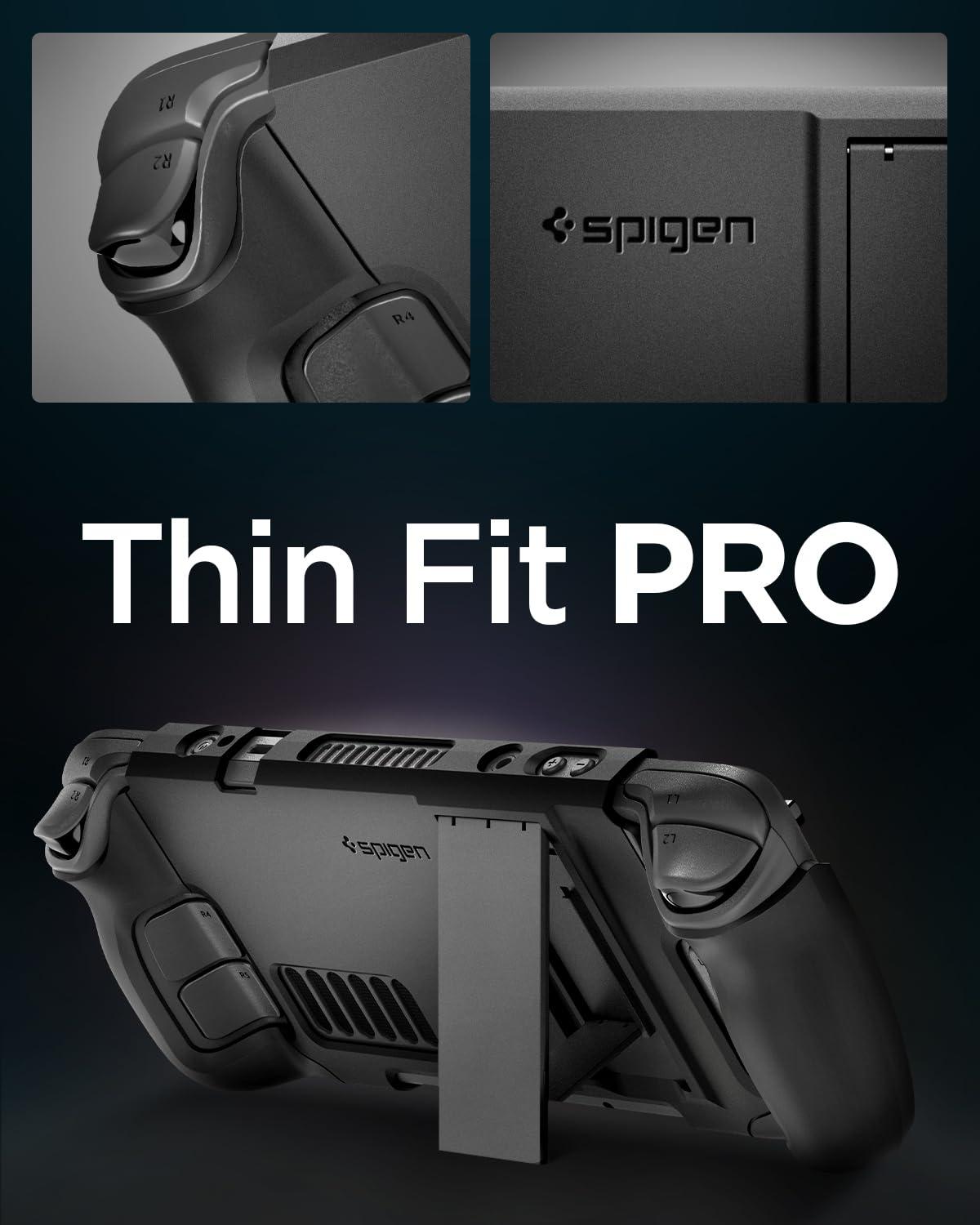 Spigen® Thin Fit™ Pro ACS06040 Steam Deck Case - Black