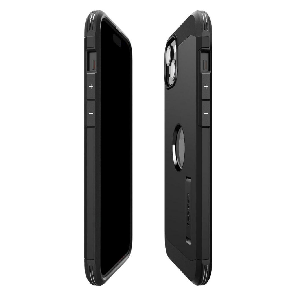 Spigen® Tough Armor™ (MagFit) ACS06669 iPhone 15 Plus Case - Black