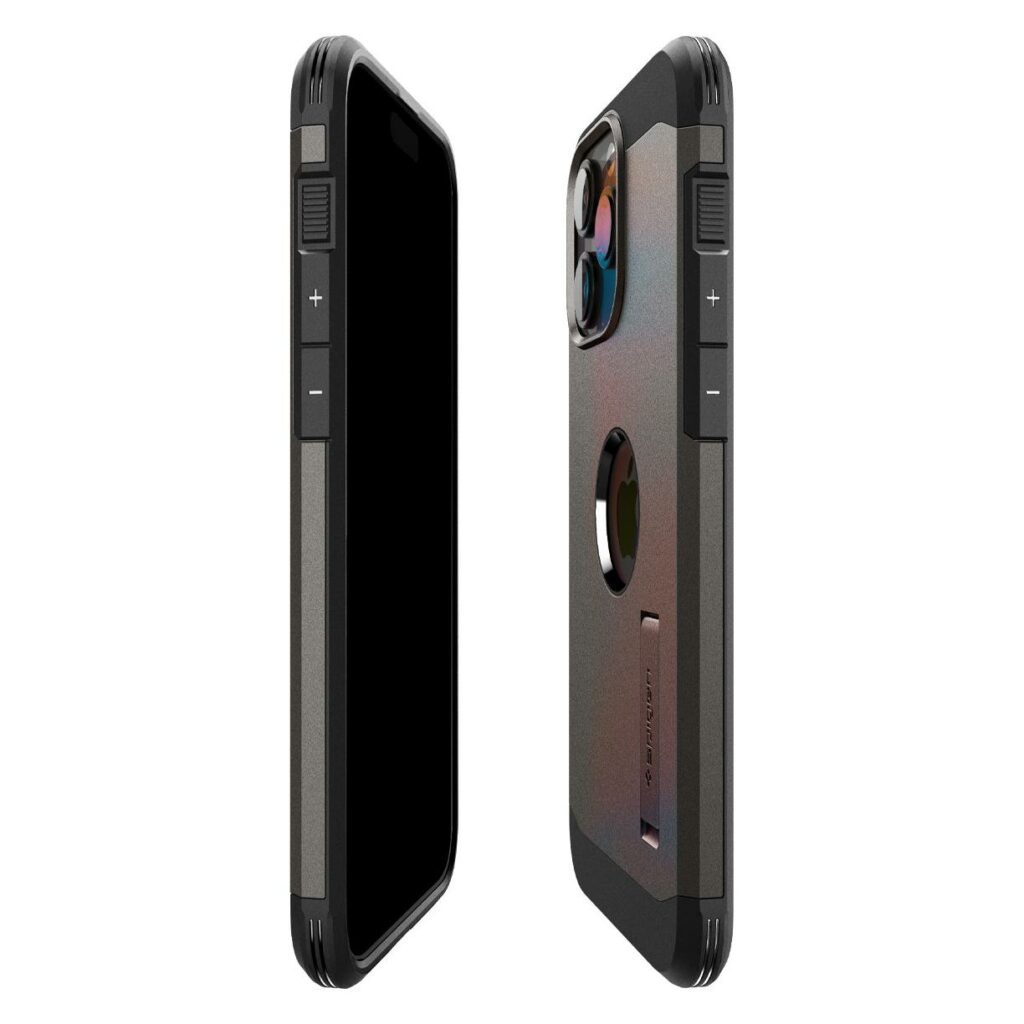 Spigen® Tough Armor™ (MagFit) ACS06732 iPhone 15 Pro Case - Gunmetal